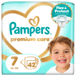 Sauskelnės Pampers Premium Care, 7 dydis, 42 vnt.