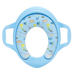 Unitazo sėdynė su dangčiu Okko S701, mėlyna sp., 29 cm x 27.5 cm