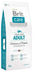 Sausas &scaron;unų maistas Brit Care Adult Salmon & Potato, la&scaron;i&scaron;a, 12 kg