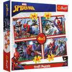 Dėlionė Trefl Spider-Man, 28.5 cm x 20.5 cm, 207 vnt., įvairių spalvų