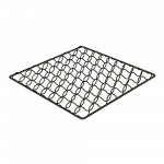Padėklas kar&scaron;tiems indams Metaltex Spiral Pot Stand, 18 cm x 18 cm, Juoda