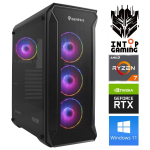 Stacionarus kompiuteris Intop Ryzen 7 5700X, 3 TB, DDR4 16 GB, SSD+HDD 1 TB 2 TB, Nvidia GeForce RTX 5070 12 GB GDDR7, Windows 11 Pro