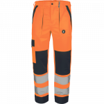 Darbo kelnės vyrams Cerva Max Neo HV, oranžinė sp., 46 dydis