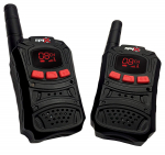 Policininko žaislas, radijo stotelės SpyX Walkie Talkie 10526, juoda sp.