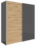 Spinta Time 2, grafito sp./artisan oak sp., 59 cm x 170.3 cm x 190.5 cm