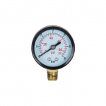 Manometras PG-2, 40 mm, 1/4 colio - I&scaron;orinis sriegis, 6 Bar