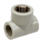 Tri&scaron;akis Sanitas, 90 &deg;, 1/2 colio - Vidinis sriegis/25 mm - Lituojamas vidus, polipropilenas (pp)