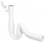 Trapas sifonui Viega, 50 mm, balta sp.