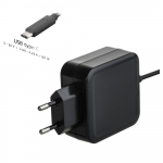Telefono įkroviklis Akyga AK-ND-70, USB Type C, 120 cm, juoda sp., 65 W