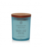 Žvakė, aromatinė Chesapeake Bay Mind & Body Reflection + Clarity, 28 h, 0.096 g, Mėlyna