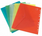 Užsegamas aplankas Eduplay, 31 cm x 23.5 cm, A4, 5 vnt. Įvairių spalvų