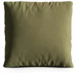 Dekoratyvinė pagalvėlė Cosmopolitan Design Kemi Salvador 08, alyvuogių žalia sp., 18 cm x 45 cm