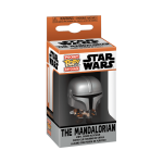 Raktų pakabukas Funko POP! The Mandalorian, 10 cm, sidabro sp.