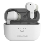 Belaidės ausinės Creative Zen Air Pro, balta sp.