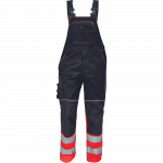 Darbinis puskombinezonis vyrams Cerva Knoxfield HV DW275, antracito/raudona, 62 dydis