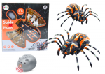 Žaislinis gyvūnas voras Lean Toys, 28.5 cm, juoda sp./oranžinė sp.