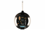 Keptuvė Maku Kitchen Life Gastro Plus 650385, &Oslash; 30 cm, aliuminis/nerūdijantysis plienas