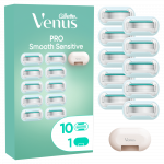 Skutimosi rinkinys Gillette Venus Pro Smooth Sensitive, 10 vnt