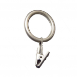 Žiedai su segtukais Domoletti, 1.6 cm, sidabro sp., 10 vnt.