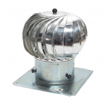 Oro deflektorius Dospel TRN 150, sidabro sp., 150 mm