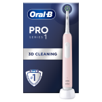 Elektrinis dantų &scaron;epetėlis Oral-B Pro Series 1 D305.513.3, rožinė sp.