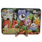 Edukacinis žaislas, metų laikai PuzzleOK, 1 cm, LT, įvairių spalvų