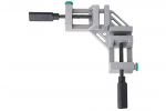 Spaustuvas Wolfcraft, plastikas/metalas, 39.2 cm x 6.8 cm