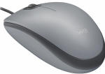 Kompiuterio laidinė pelė Logitech M110 Silent, pilka sp./grafito sp.