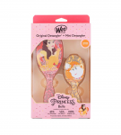 Plaukų &scaron;epetys Wet Brush Disney Princess Belle, įvairių spalvų, 2 vnt.