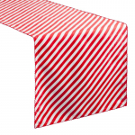 Stalo takelis stačiakampė Ines 13, balta sp./raudona sp., 40 x 140 cm
