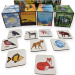 Rū&scaron;iavimo žaidimas PuzzleOK Montessori Magical Nature, LT, įvairių spalvų, 40 vnt.
