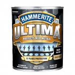 Emaliniai dažai, metalo konkstrukcijoms, apsaugant nuo korozijos Hammerite Ultima Matt, matinis, 2.2 l, juoda sp.