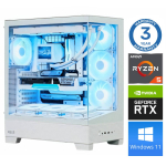 Stacionarus kompiuteris Intop RM78292WH AMD Ryzen 5 7500F, DDR5 32 GB, SSD+HDD 1 TB 4 TB, Nvidia GeForce RTX5050 8 GB GDDR6, Windows 11 Home
