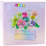 Konstruktorius Lean Toys Composition In A Box, 706 vnt., įvairių spalvų