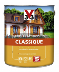 Medienos impregnantas V33 Classique, raudonai ruda sp./tikmedžio spl., 0.75 l