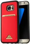 Telefono dėklas Dux Ducis, raudona sp., Samsung