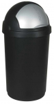 &Scaron;iuk&scaron;liadėžė Curver Bullet CRV229639, sidabro sp./juoda sp., 50 l, 74 cm x 39.1 cm