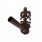 Vėliavos laikiklis, 21 cm x 12.5 cm x 27.2 cm, ruda sp.