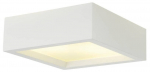 &Scaron;viestuvas lubų SLV GL105, E27, 2 x 25 W, balta sp.