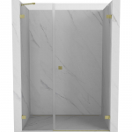 Du&scaron;o durys Mexen Lunar-B Right, 125 cm x 200 cm, aukso sp./grūdintas