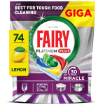 Indaplovių kapsulės Fairy Platinum + All in One Miracle, 74 vnt.