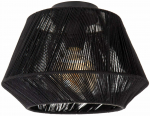 &Scaron;viestuvas lubų Lucide Jessica 10121/30/30, E27, 1 x 60 W, juoda sp.