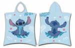 Pončas Jerry Fabrics Lilo and Stitch, žydra sp., 115 cm x 50 cm
