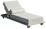 Lauko gultas Kalune Design Pera 561CLR2302, smėlio sp., 212 cm x 70 cm x 36 cm