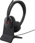 Belaidės ausinės Yealink BH74 With Stand UC USB-C/A 1208684, juoda sp.