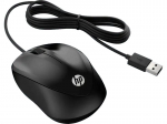 Kompiuterio laidinė pelė HP 1000, juoda
