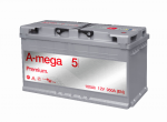 Akumuliatorius A-mega Premium, 12 V, 100 Ah, 950 A