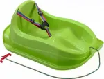 Plastikinės rogės Marmat Mini, žalia sp., 71 cm x 52 cm