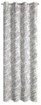 Naktinė užuolaida Edith, balta sp./juoda sp., 140 cm x 250 cm