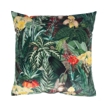 Dekoratyvinė pagalvėlė Home4you Holly Tropical, žalia sp., 45 cm x 45 cm